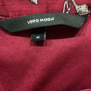 VERO MODA RED MAXI DRESS