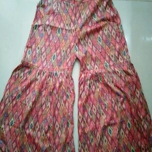 Pink Cotton Sharara