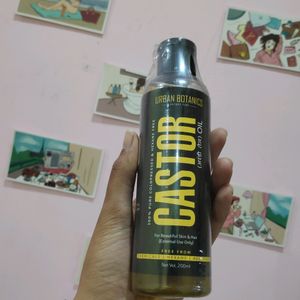 Urban Botanics Castor Oil & Plix Hair Growth Serum