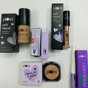 Combo Of Plum Makeup Product