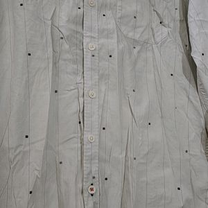 Formal Off White Shirt