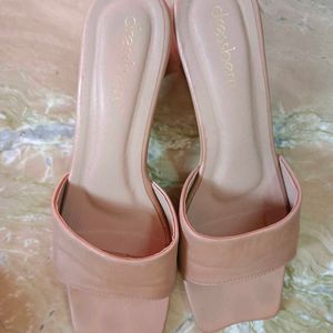 Almost New Nude Heels Uk 7