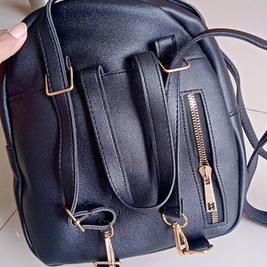 Backpack Cum Small Size Handbag/Sling bag