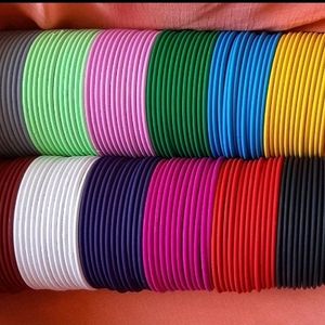 Matte Bangles Set Of 12 Dozen