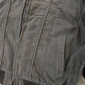Dark Olive SUEDE LEATHER Jacket