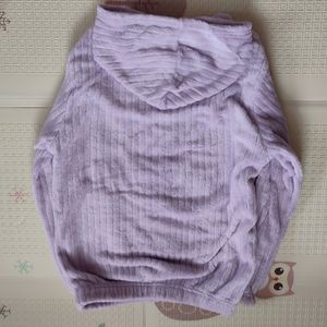 Lavender Fleece Hoodie And Joggers Set