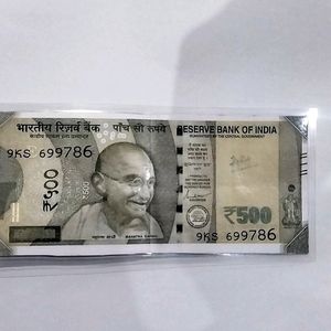 ₹500 Note With Fancy Number 786