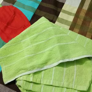 Green Towel