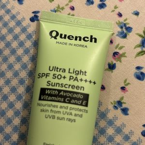 Quench Sunscreen ( TOTALLY NEW )