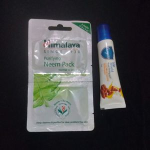 Himalaya Face Neem Pack With Oxy99 Lip