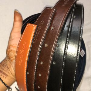 Unisex Leather Belt In Different Colour ✅