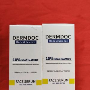 Dermdoc 10% Niacinamide Serum Pack Of 2