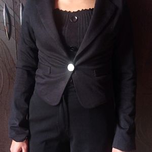 COMBO OF CUTE BLACK BLAZER & SKIRT