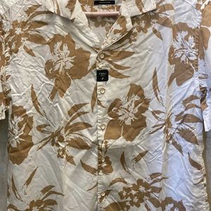 NETPLAY Floral Printed Shirt.