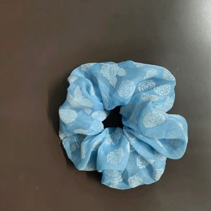 Blue Scrunchie (L)