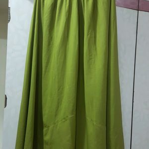 Itz Olive Green Casual Skirt😍