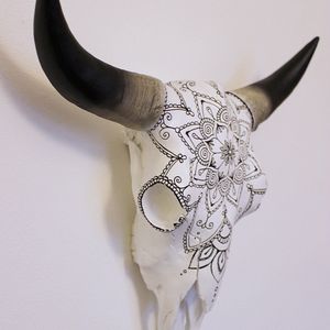 Cow Skull Mandala