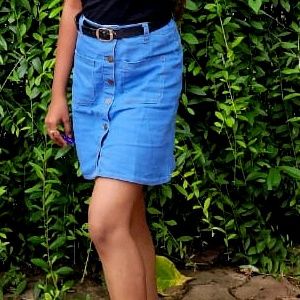 Short Jeans Skirt