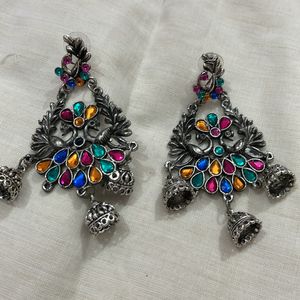 Oxidised Earrings