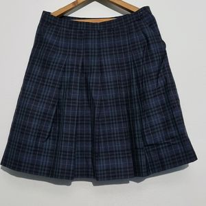 COD Korean School Style Checkered Mini Skirt