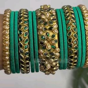 Bridal Sats Silk Thread Bangles