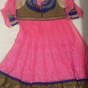 Unstiched Anarkali Dress