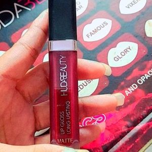 Huda Beauty Liquid Lipstick (Rich RED , Maroon Colours Available) Never Used