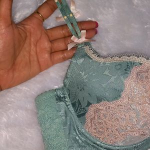 Lacy Padded Pushup Bra