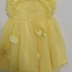 Soft Yellow Frock