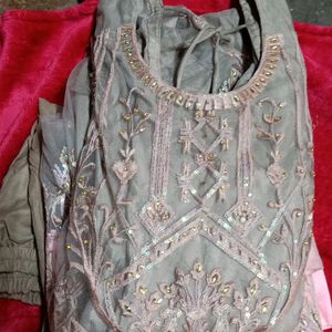 Net kurta set