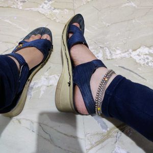 Blue Sandals