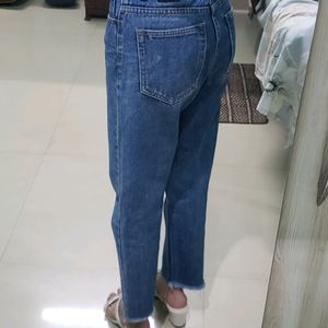 Dark Wash Mom Denim