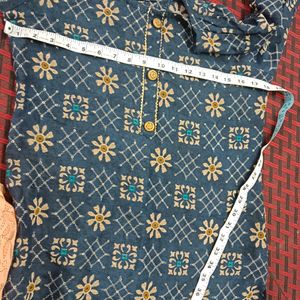 Beautiful Printed Women Kurti Plazo Set