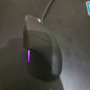 Ergonomic Vertical Mouse Wired Black Matte