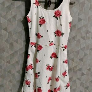 H&M Floral Skater Dress