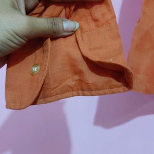 Casual Shirt Orange