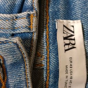 Original Ribbed Zara Denim. Wore Only Once.