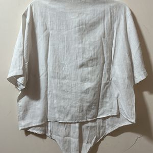 Pinterest Pure White Korean Top