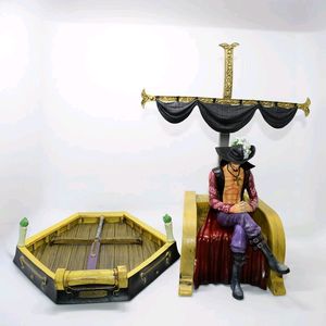 Sitting Sailboat Dracule Mihawk Action Figure-32cm