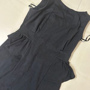 Super Classy Black Semi Formal Dress