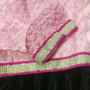 Stylish Frock Belt Attached