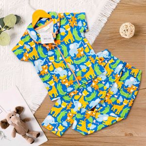 🆕 Jungle Theme Baby Night Suit