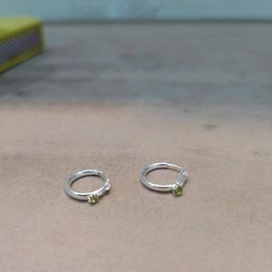 Diamond And Plan Bali Pairs Pure Silver