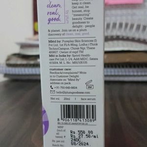 Plum Retinol Serum