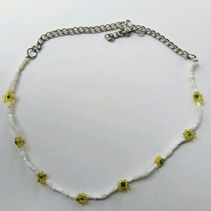 Sale Yellow Daisy Choker