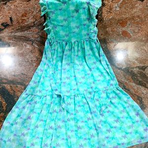 Green Butterfly Dress