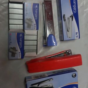 Kangaro STAPLER (SET/Combo) No. 10 And HD-10D, STAPLER PIN 2 Box