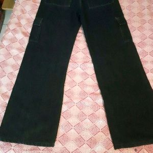 Charcoal Cargo Jeans🔥( Offer Is For Now )