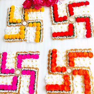 Ready Rangoli Swastik