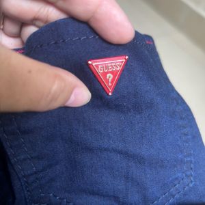 GUESS Authentic Denim Mini Skirt